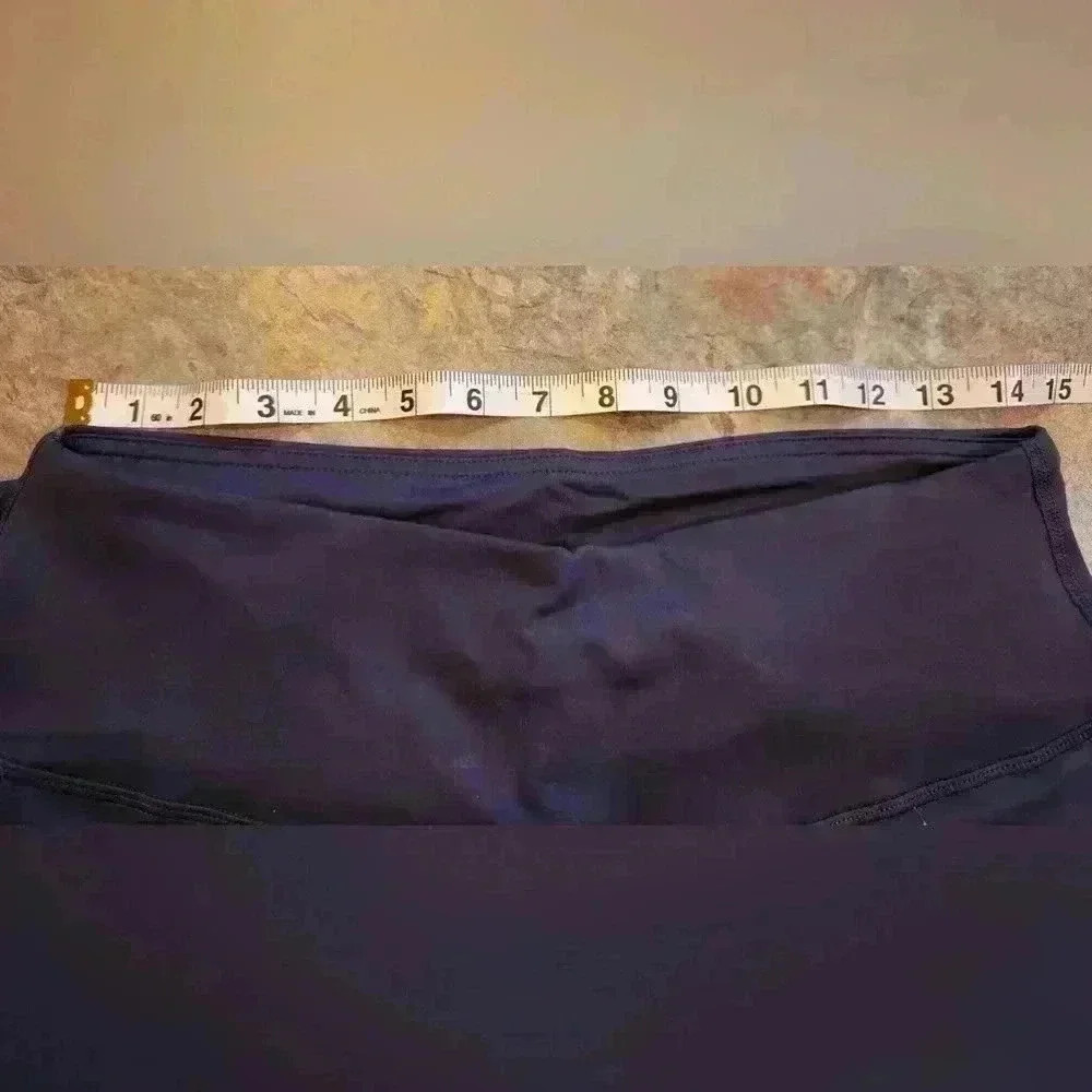 NWT Yelete Active Flare Pants Large Dark Gray - Picture 5 of 5